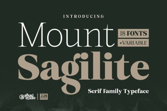 Mount Sagilite Font